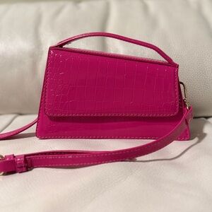 Call It Spring Vibrant Pink Crossbody Bag